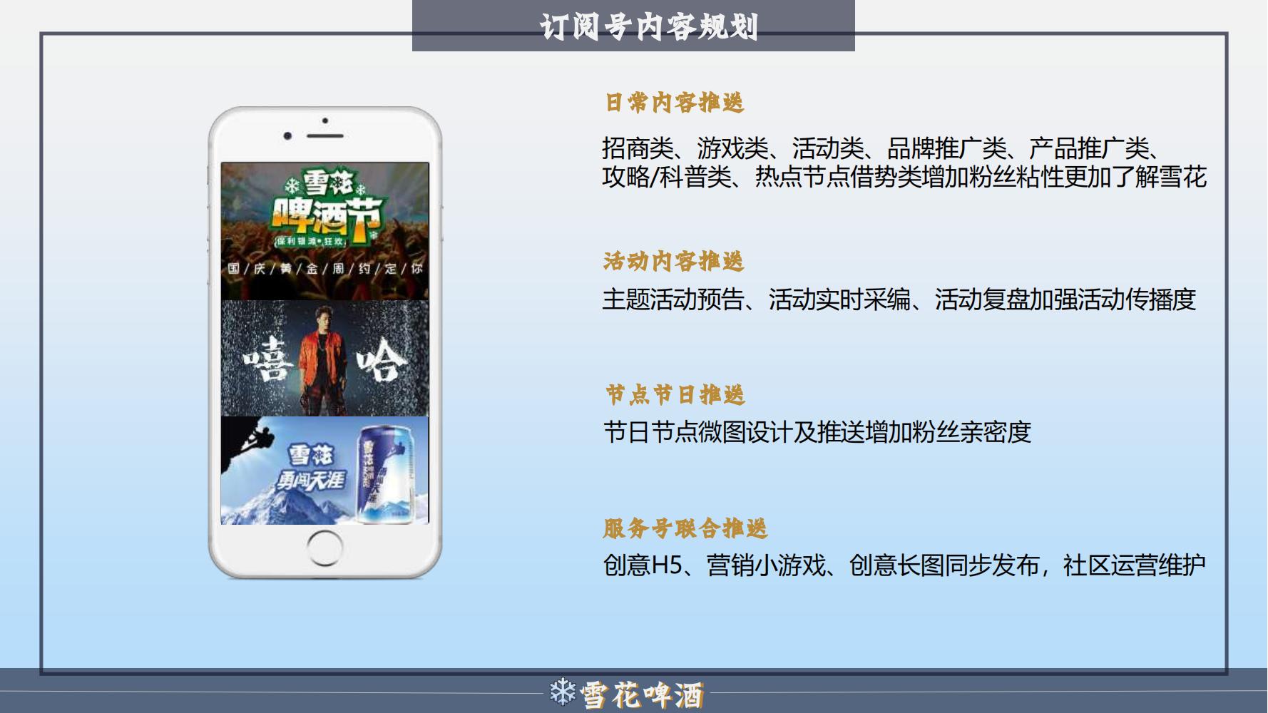 雪花啤酒品牌策划方案范文ppt,品牌啤酒的营销策划书