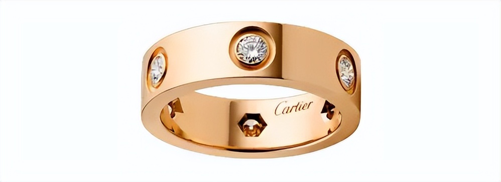 全网女生都爱的玫瑰花戒指,好漂亮的卡地亚情侣对戒