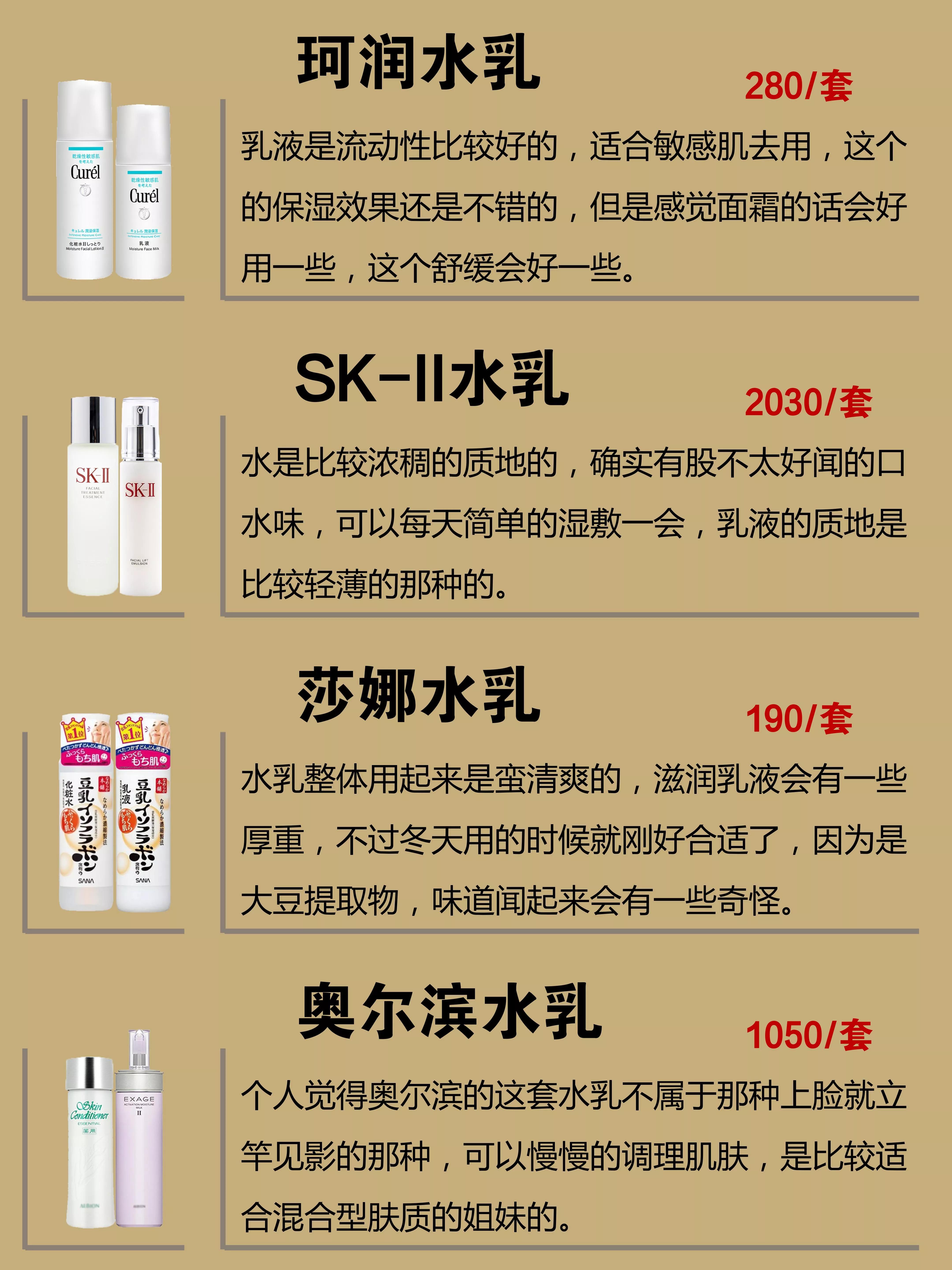 夏季水乳敏感肌平价,sk2水乳真实测评推荐