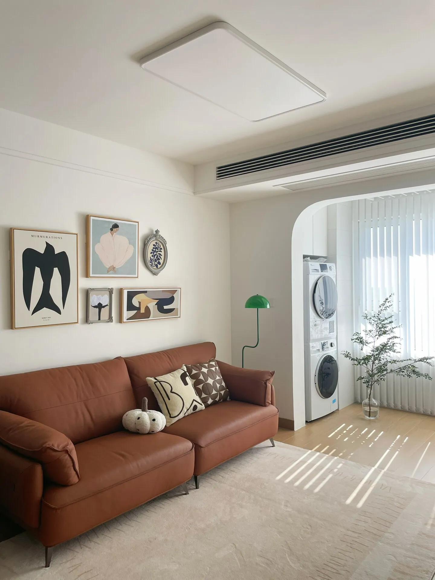 20平客厅新式设计,20款极简风客厅