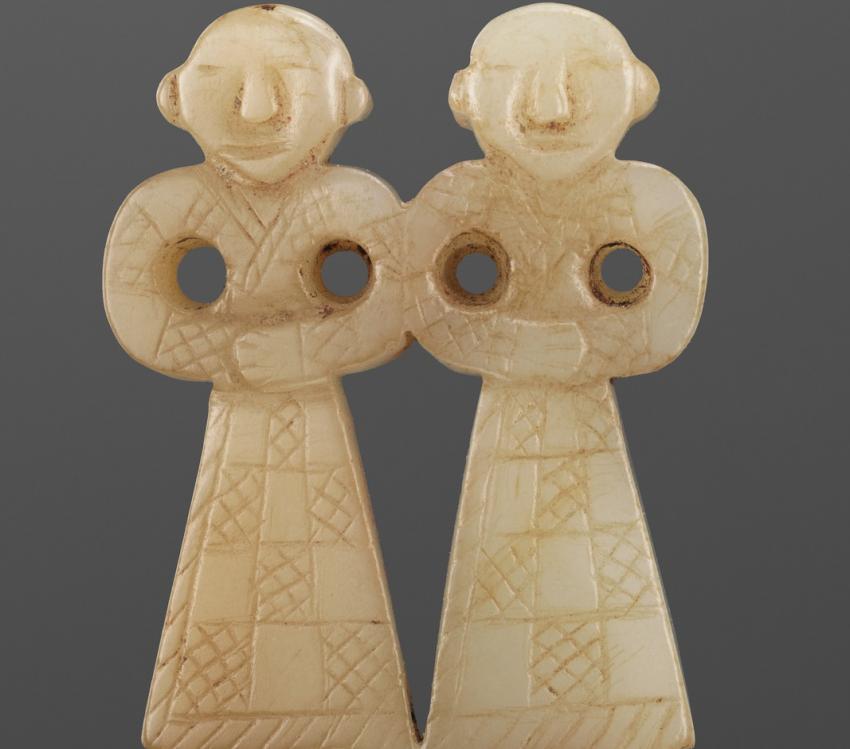 陕西历史博物馆馆藏石峁古城玉器,苏州博物馆馆藏老玉器