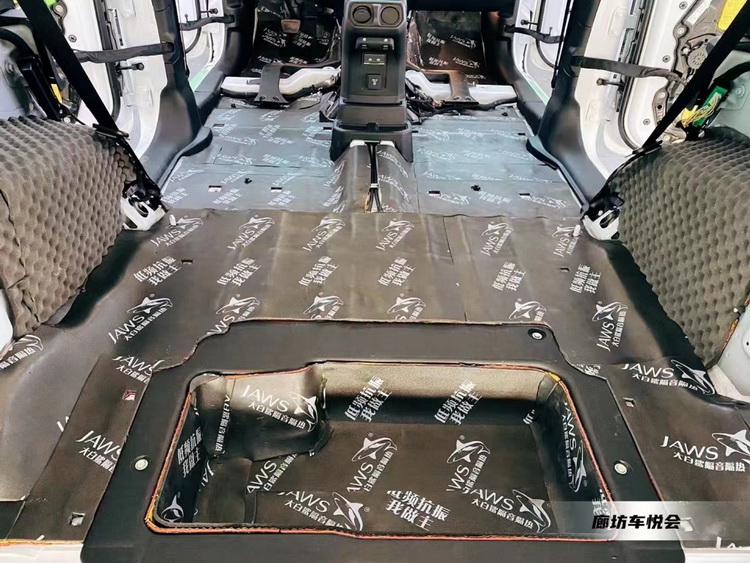 追寻安静廊坊车悦会jeep牧马人汽车隔音改装大白鲨