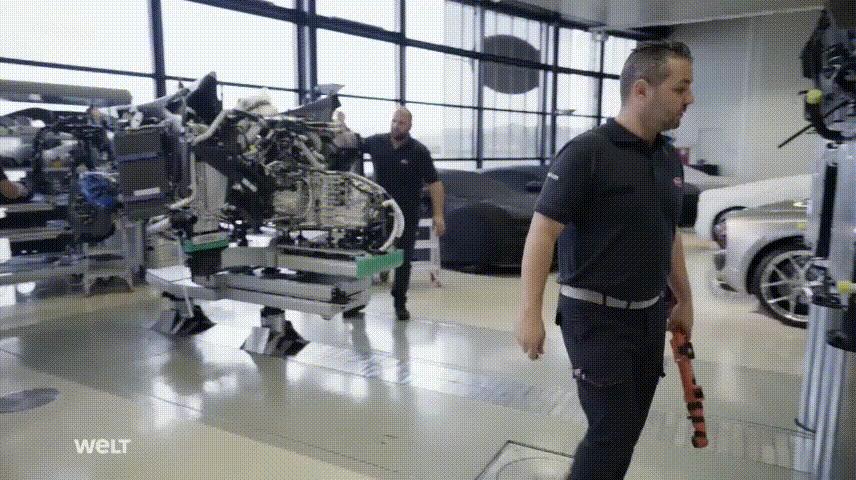 布加迪95968拼装教程,高清实拍布加迪