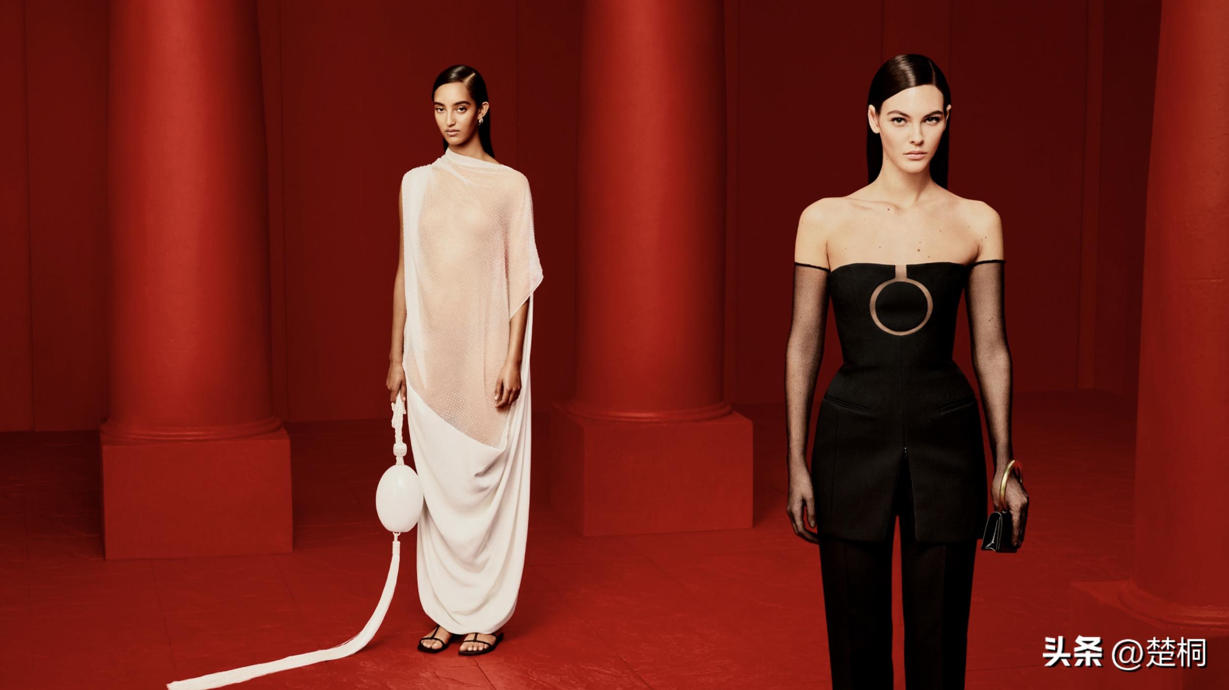 2021超模维多利亚,菲拉格慕2023春夏大秀国贸