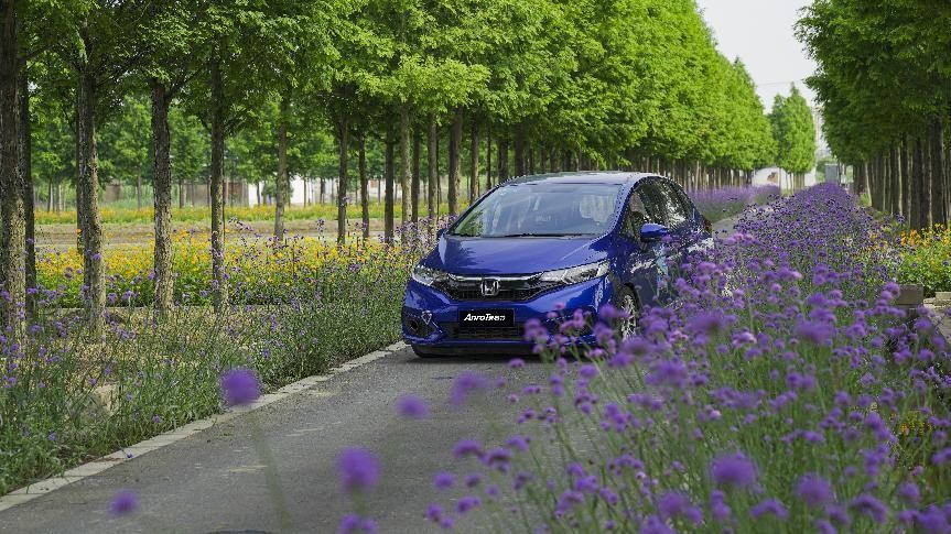 飞度二代改涡轮0-100加速,平民改车之本田飞度