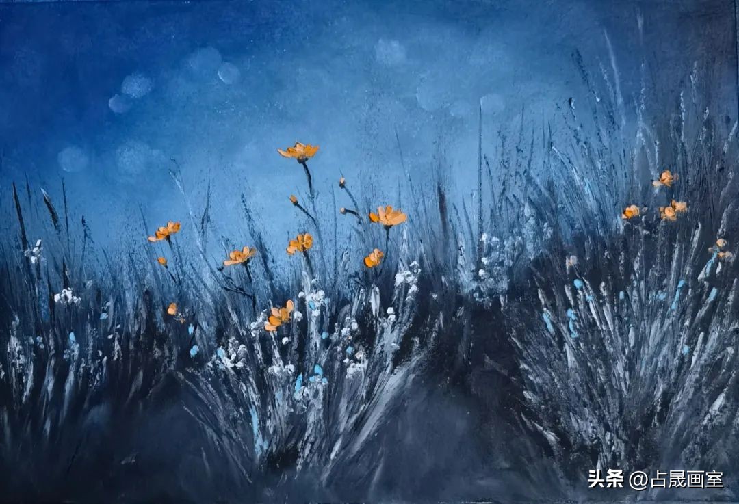 油画棒教程春节,油画棒教程