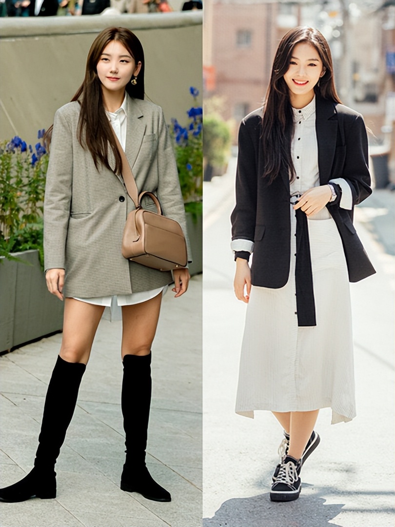 衬衫的多种穿法外穿中长款,衬衫这样穿时髦又高级回头率200