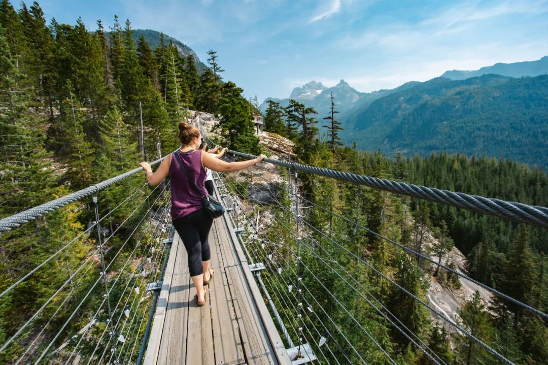 中国最美的十座斜拉式吊桥,加拿大温哥华著名的桥