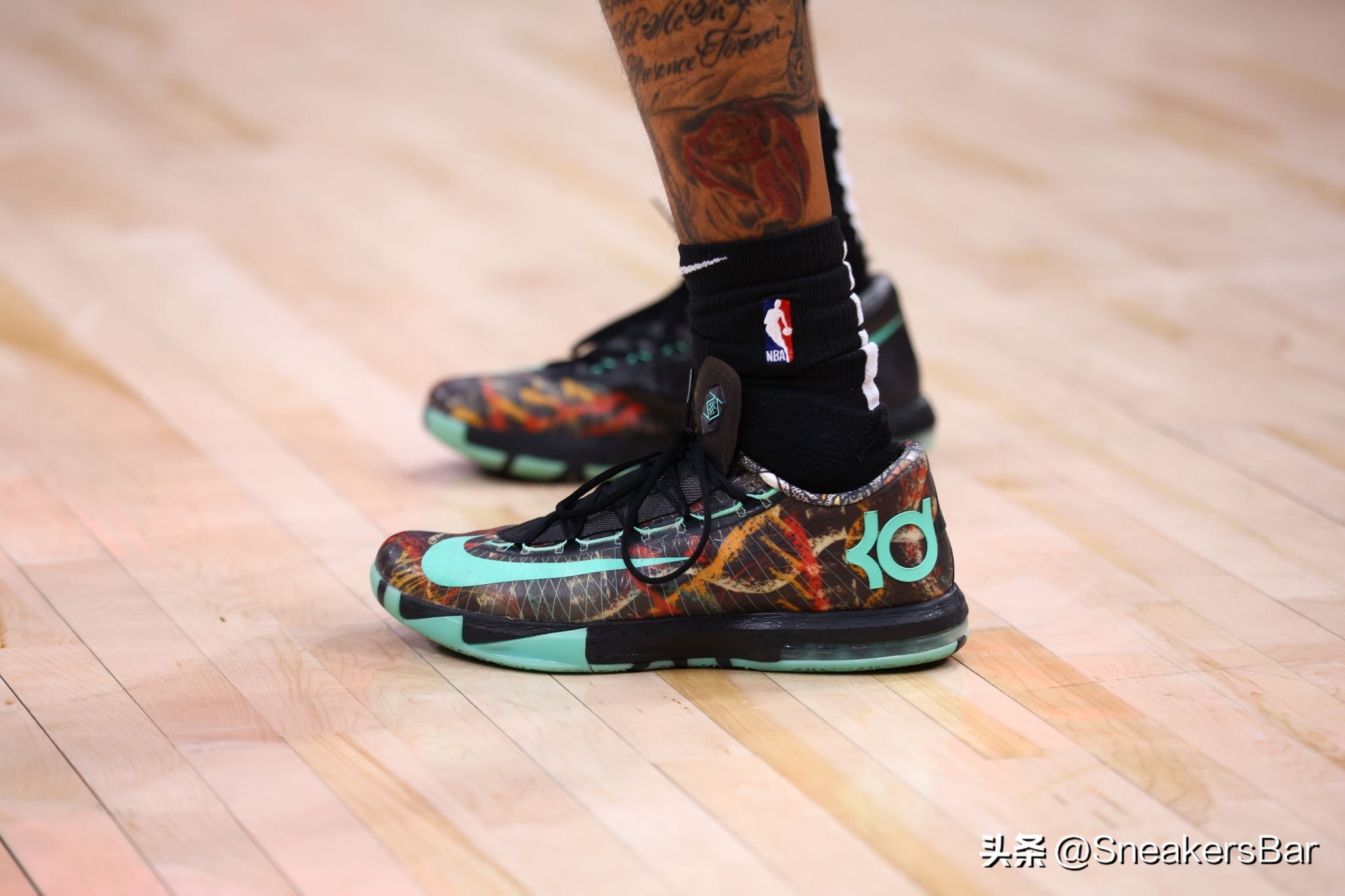 nba球星球鞋每日上脚詹姆斯,每日上脚球鞋nba