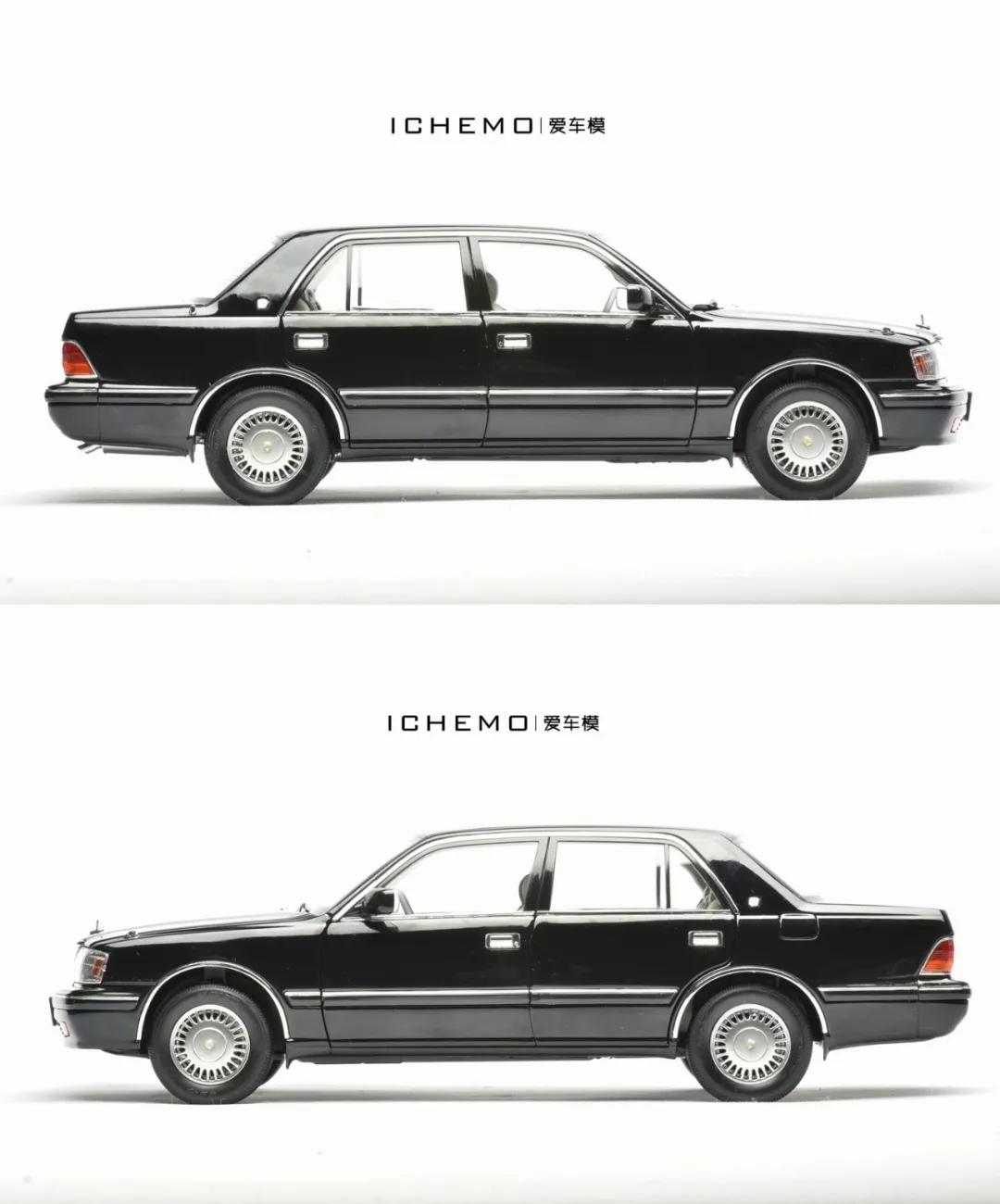 开箱报告|情怀有价！其辉1:18丰田皇冠JZS155汽车模型