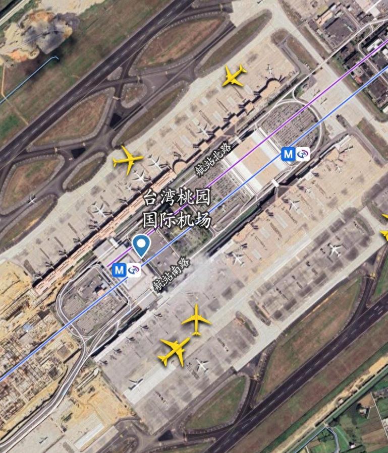 在9月15日10点07分，北京飞机飞往台北航班到达浙江台州上空，