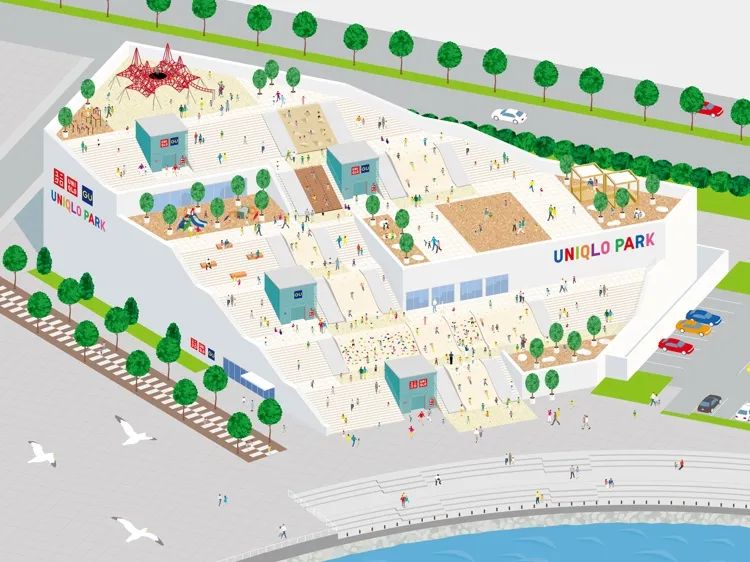 优衣库公园特点,优衣库海滨公园