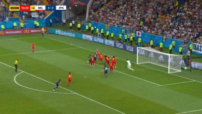 比利时队行云流水的快速反击,比利时队由守转攻的快速反击