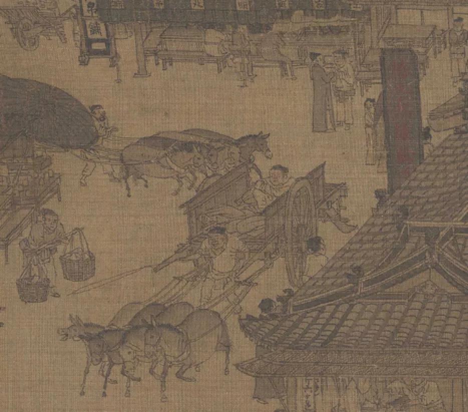 清明上河图细节图详解,清明上河图有趣细节