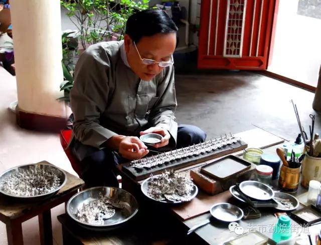 德宏芒市银器,傣银制作技艺