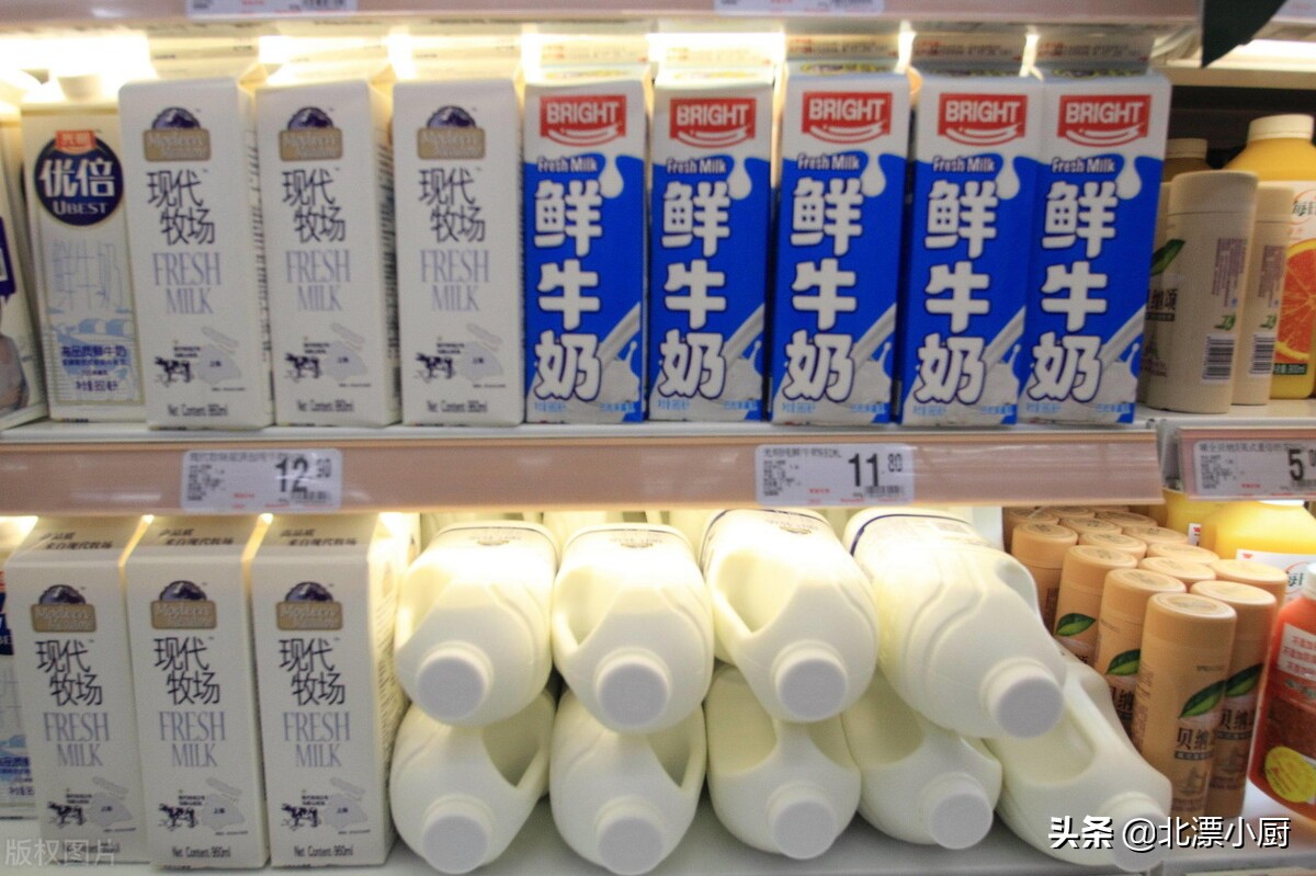买牛奶看成分,选择什么品牌的纯牛奶