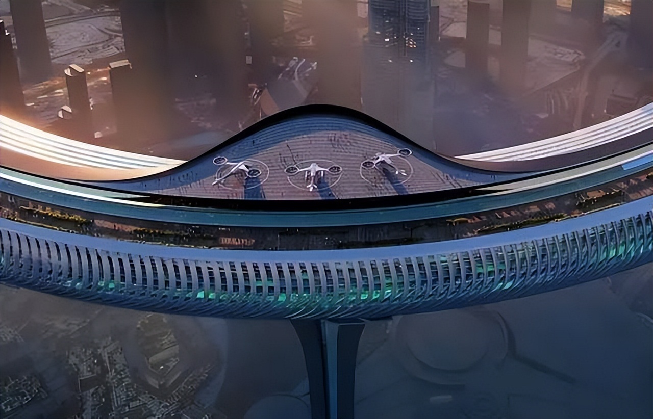 未来迪拜建筑,迪拜未来感建筑