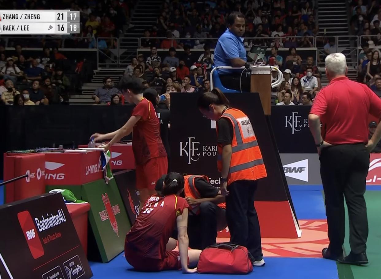 国羽女双郑雨,苏杯男双逆转郑雨