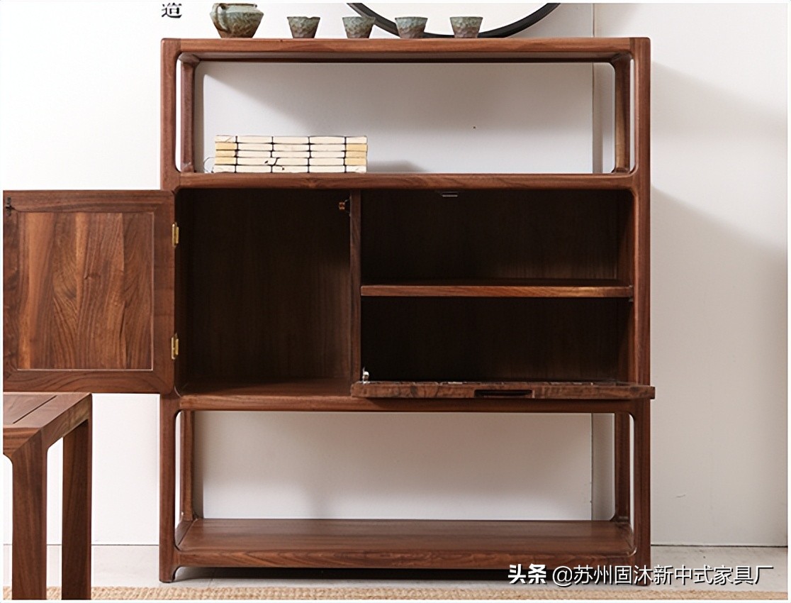 全屋实木家具新中式,新中式含蓄秀美韵味十足
