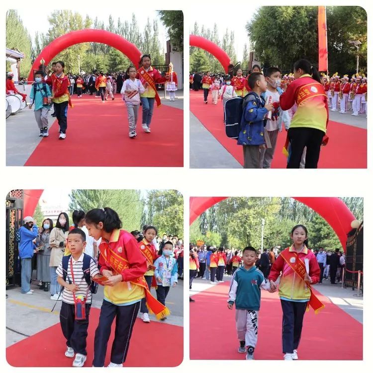朔州市四小开学第一课：新生报到入学仪式感烙入每个孩子心中