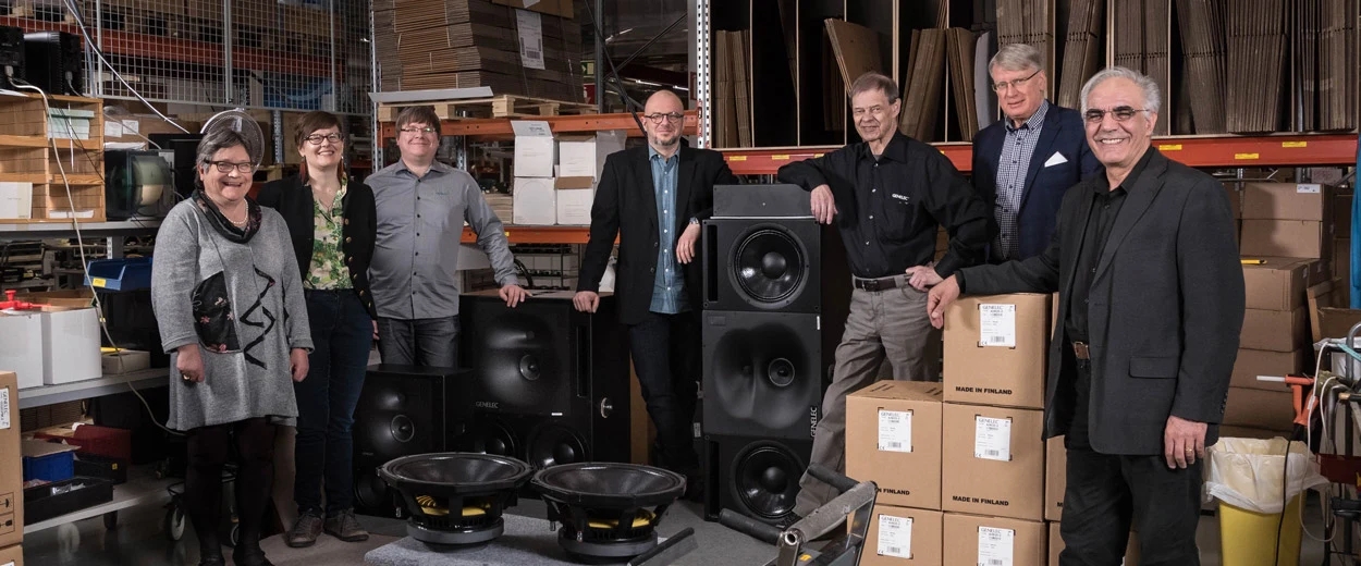 德国真力音响 (芬兰genelec音箱)