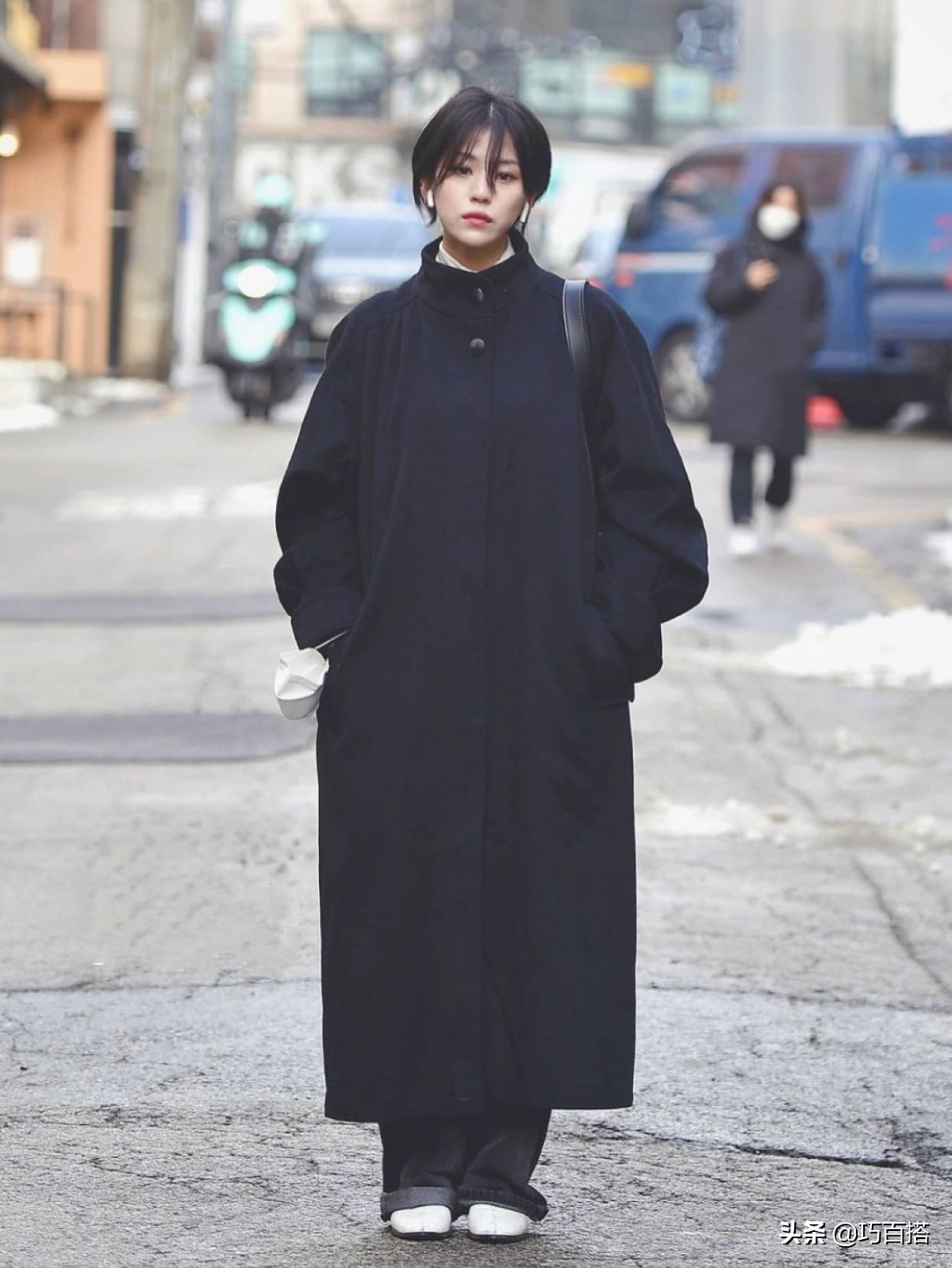 韩国ins秋冬穿搭外套,韩国明星冬季外套穿搭