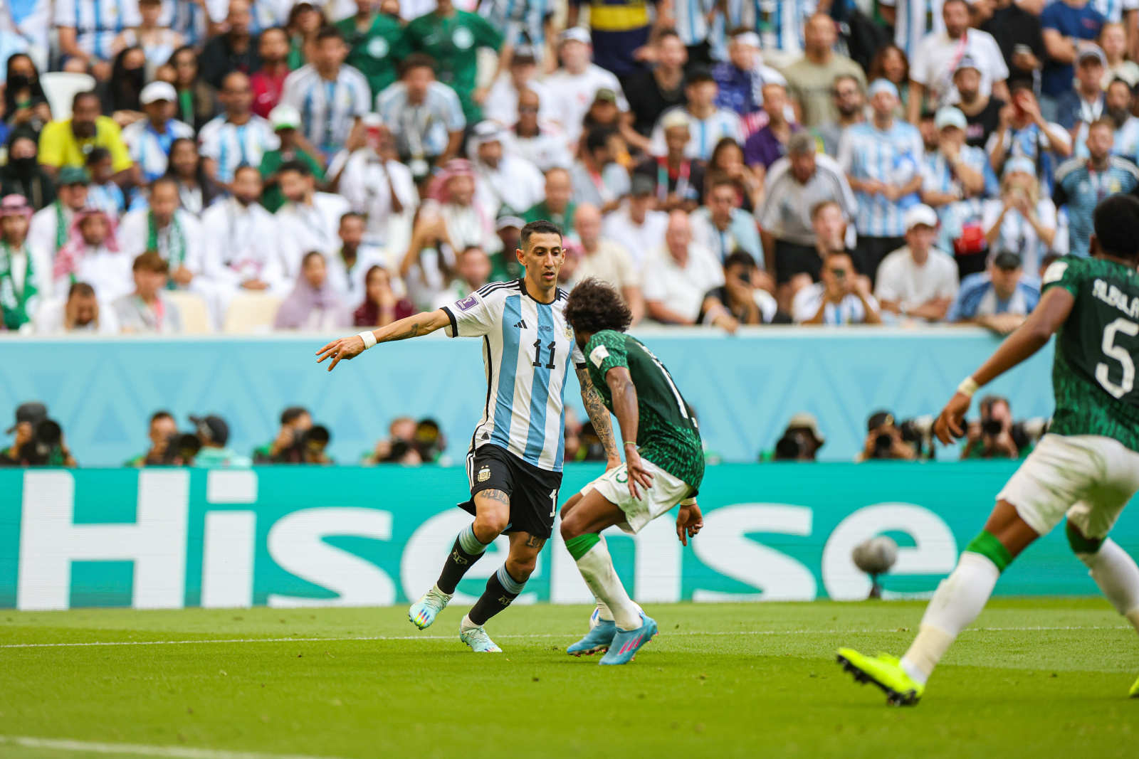 沙特击败阿根廷队,沙特队2-1击败阿根廷队