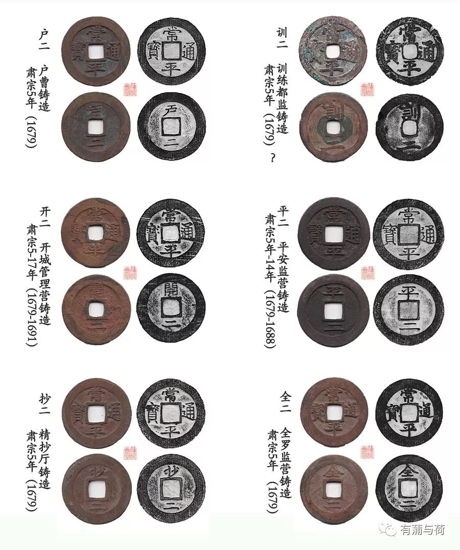 常平通宝概述（单字钱与折二钱）