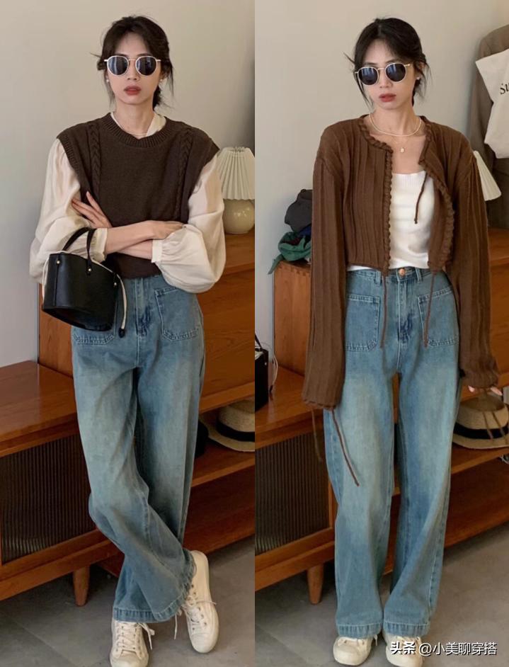 新潮减龄的穿搭清新柔美有看点,33套初秋简约搭配减龄不失女人味