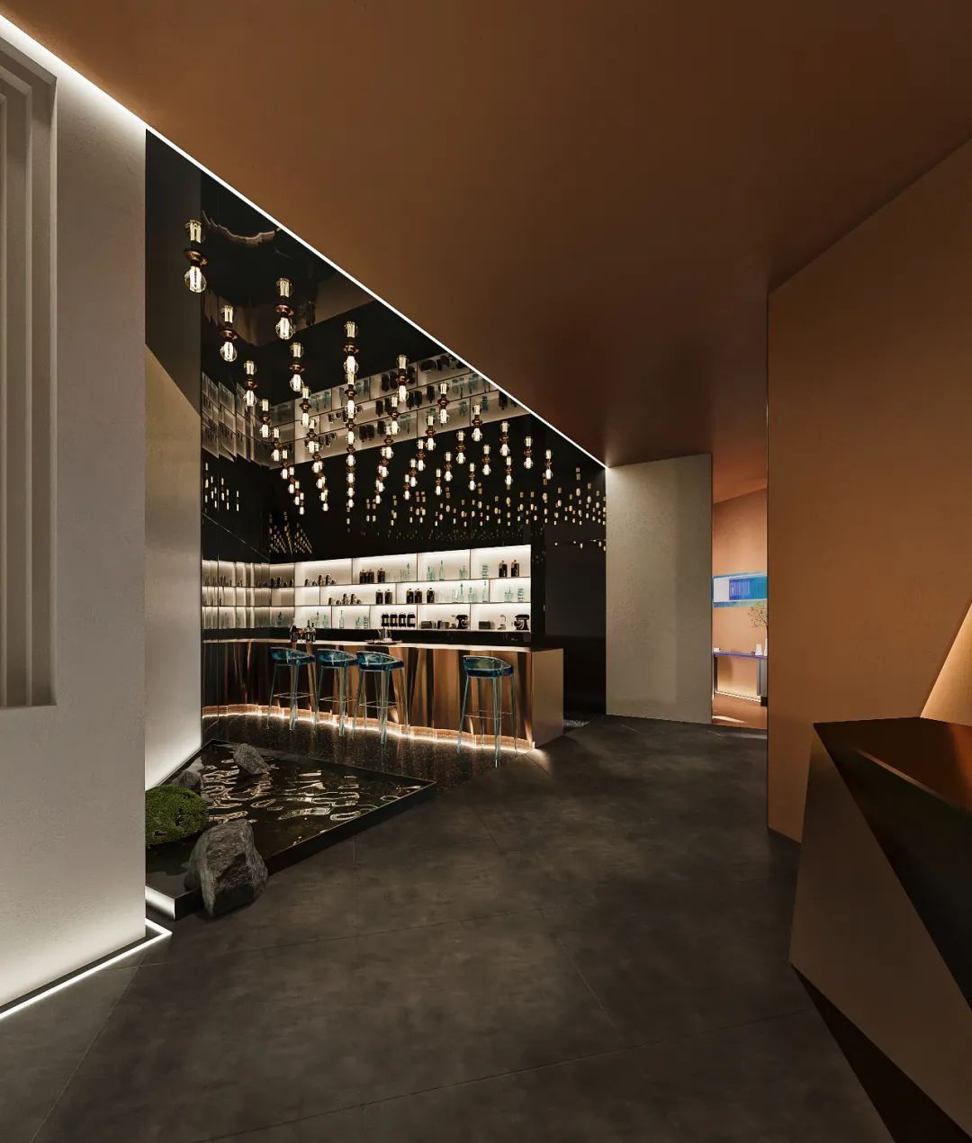 中兮室内设计案例赏析：1000㎡展厅设计—艺术的推演，从生活开始