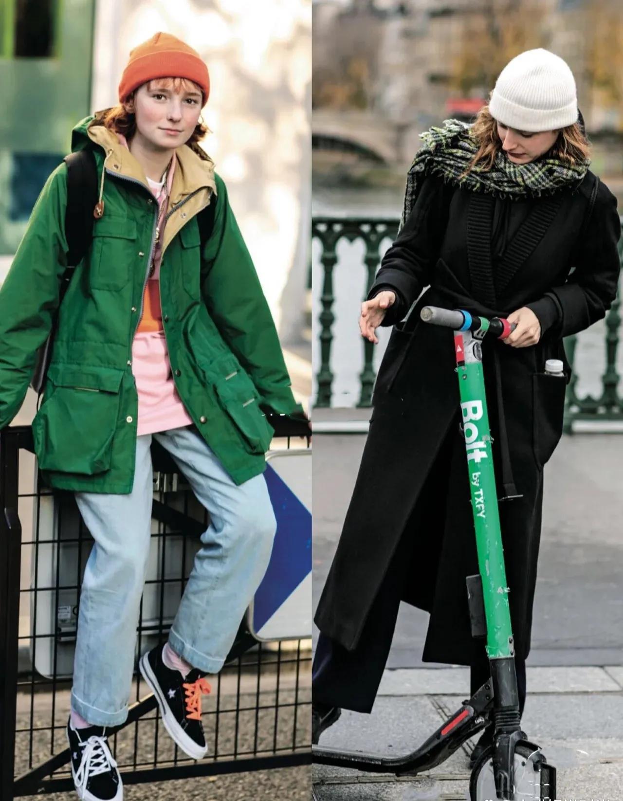 “上衣长过胯，衣服松又垮”,法国女孩凭什么穿得时髦高级？