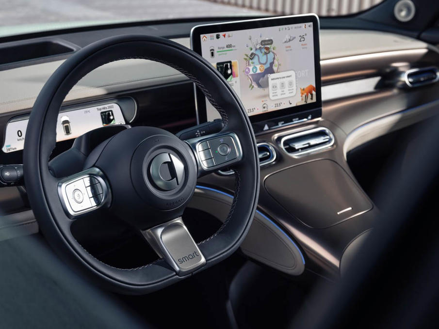 smart精灵1属于跨界suv,smart精灵1三款车型如何选择