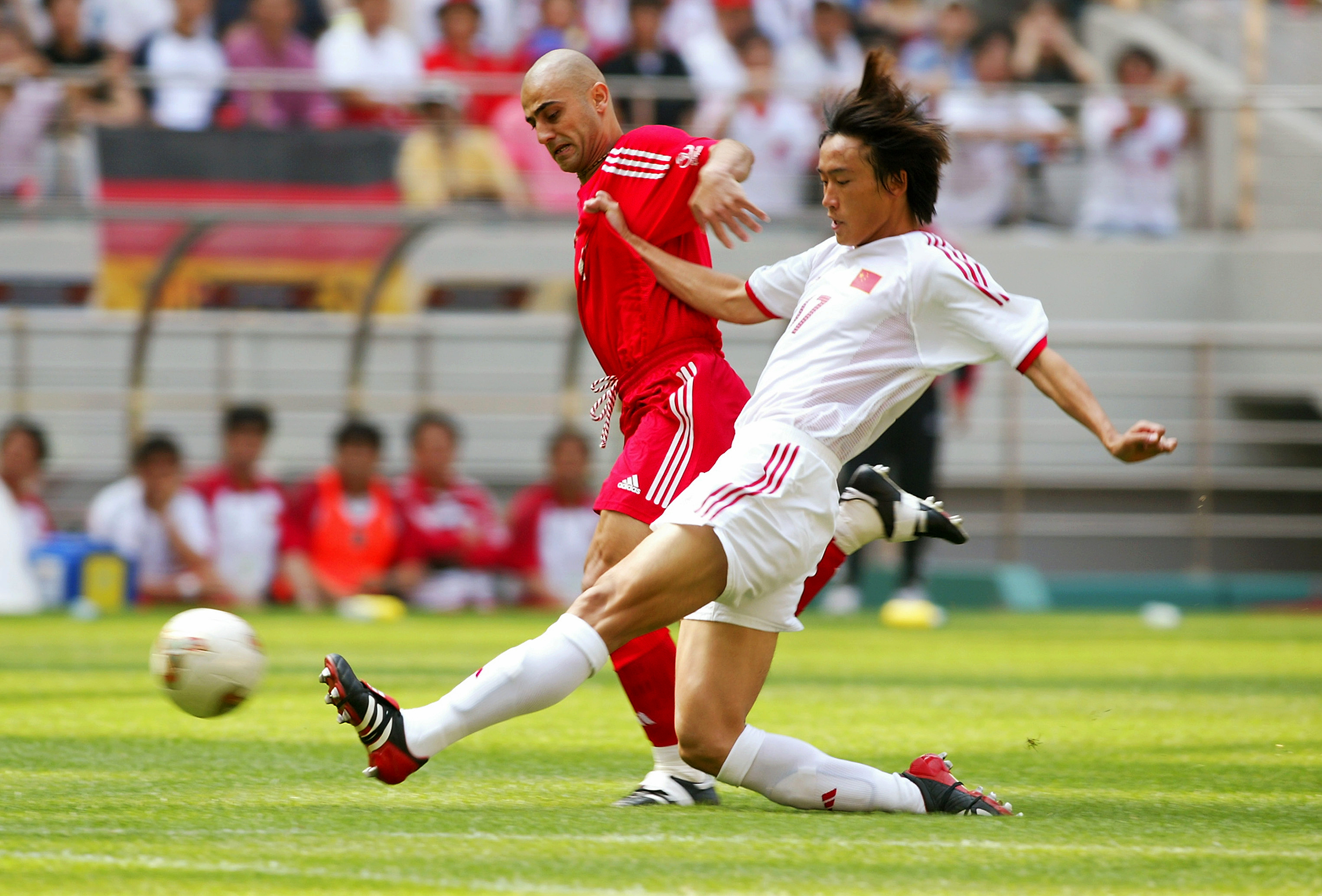 中国足球世界杯只输了三次,中国足球历史败绩