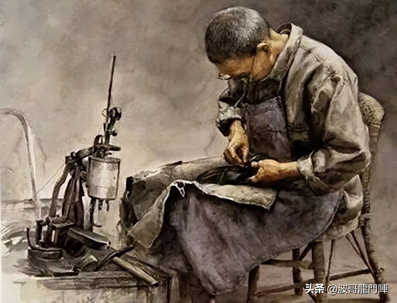 老成都东华门,老成都修脚