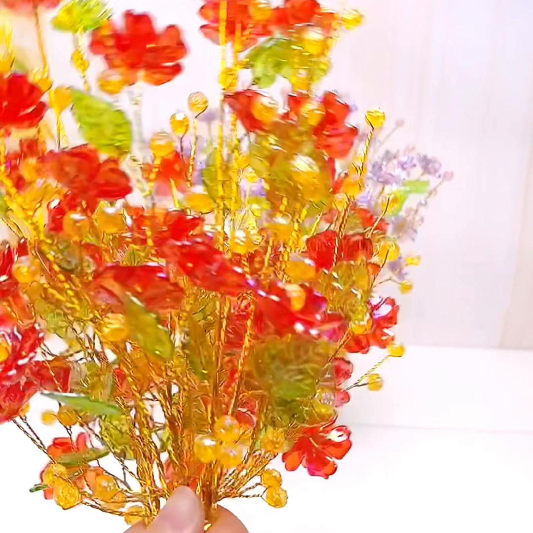 透明玫瑰花的教程,水晶玫瑰花教程