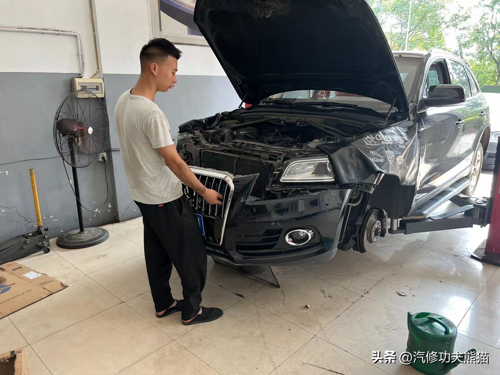 且看你现在机油烧得欢，修的时候给你拉清单，奥迪Q5烧机油怎么修