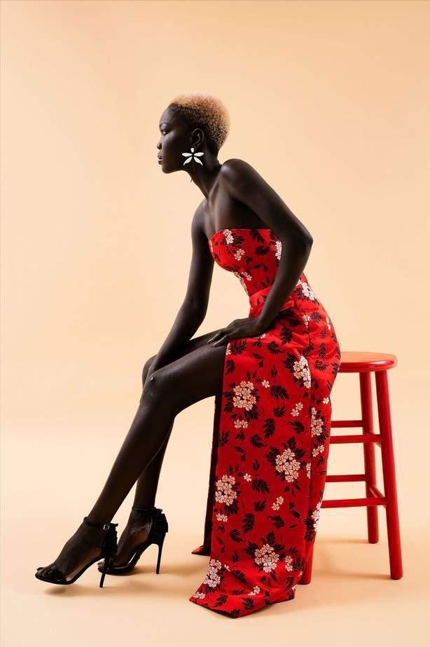 世界上最黑的最美女模特,全球最黑女性模特