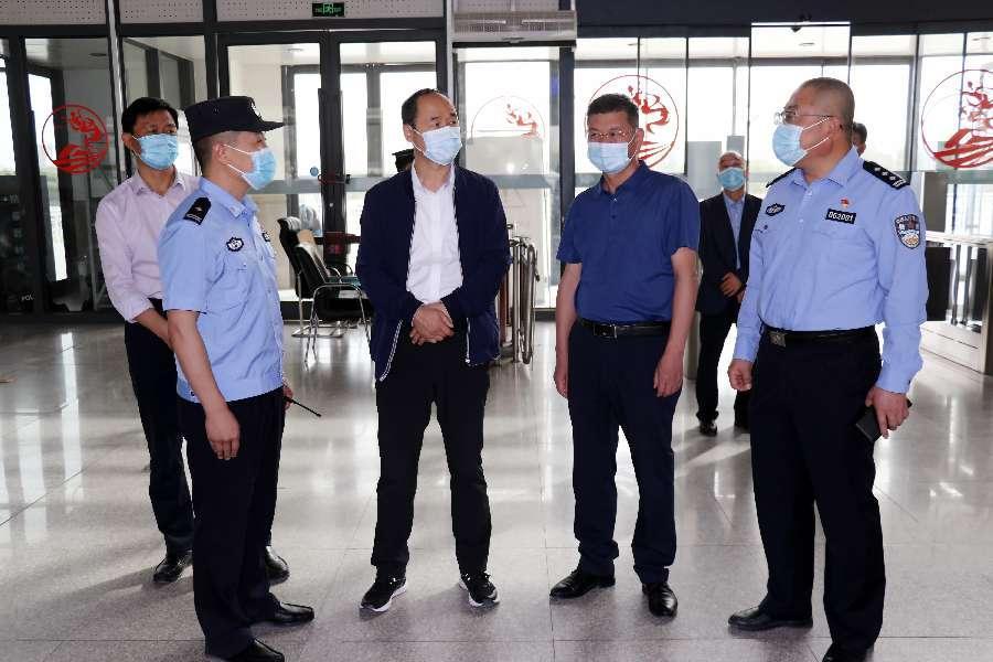 徐志强调研督导玉门市*访信**维稳工作