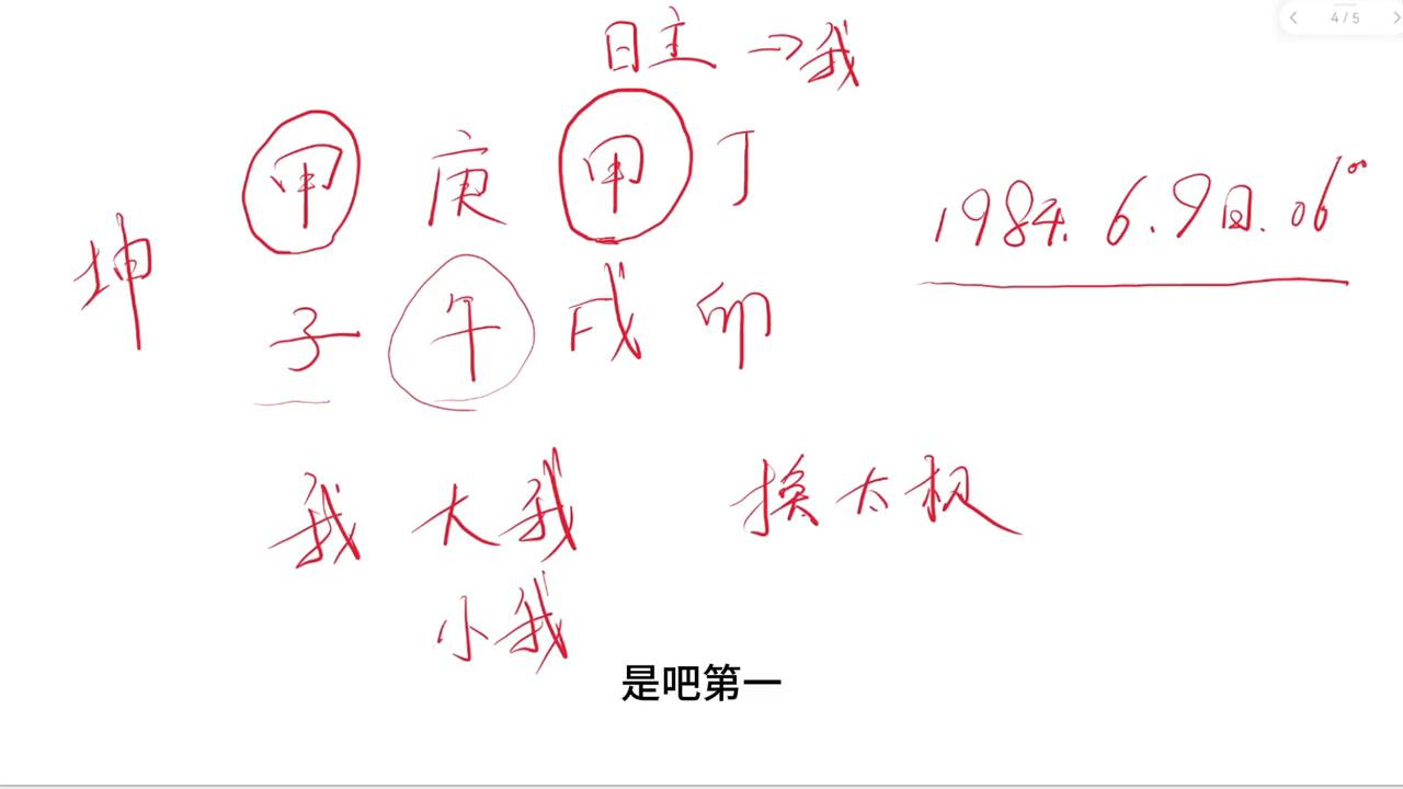 八字太极点断法,四柱太极断法