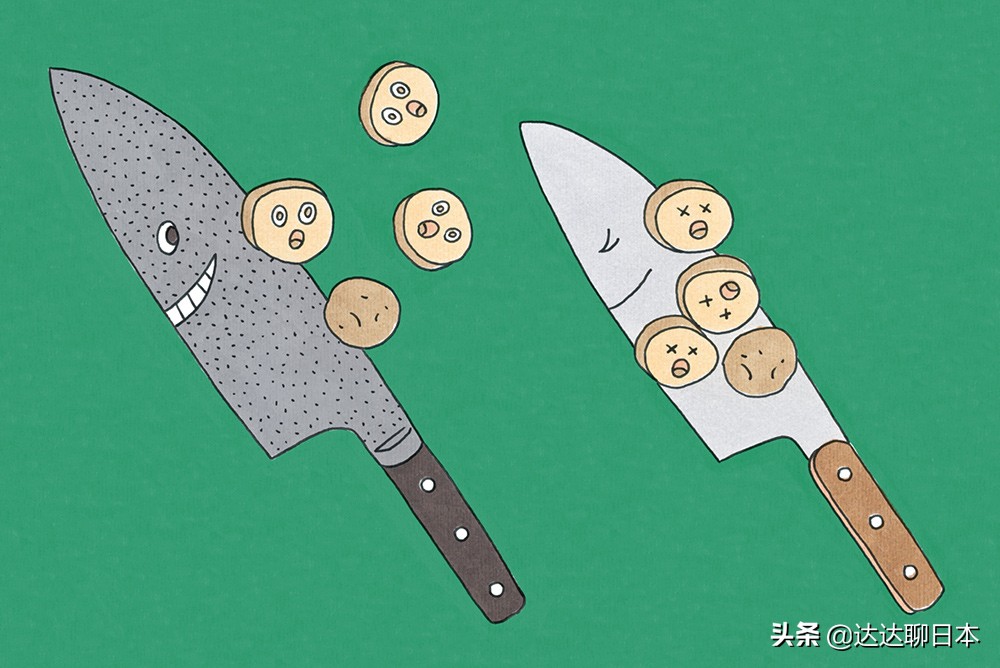 最近菜刀突然火了，来看看日本人是如何选择菜刀的？