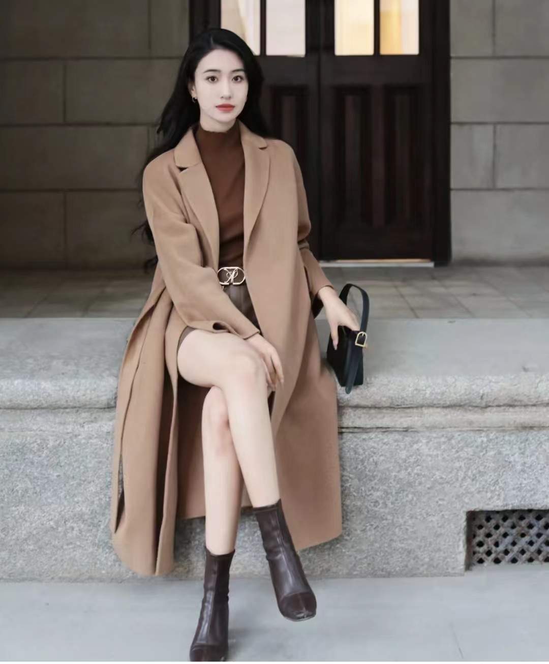17套非常大气的大衣颜色搭配,穿出大女人高级感