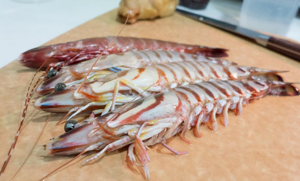 粤式腌大虾,广式豉油皇焗大虾