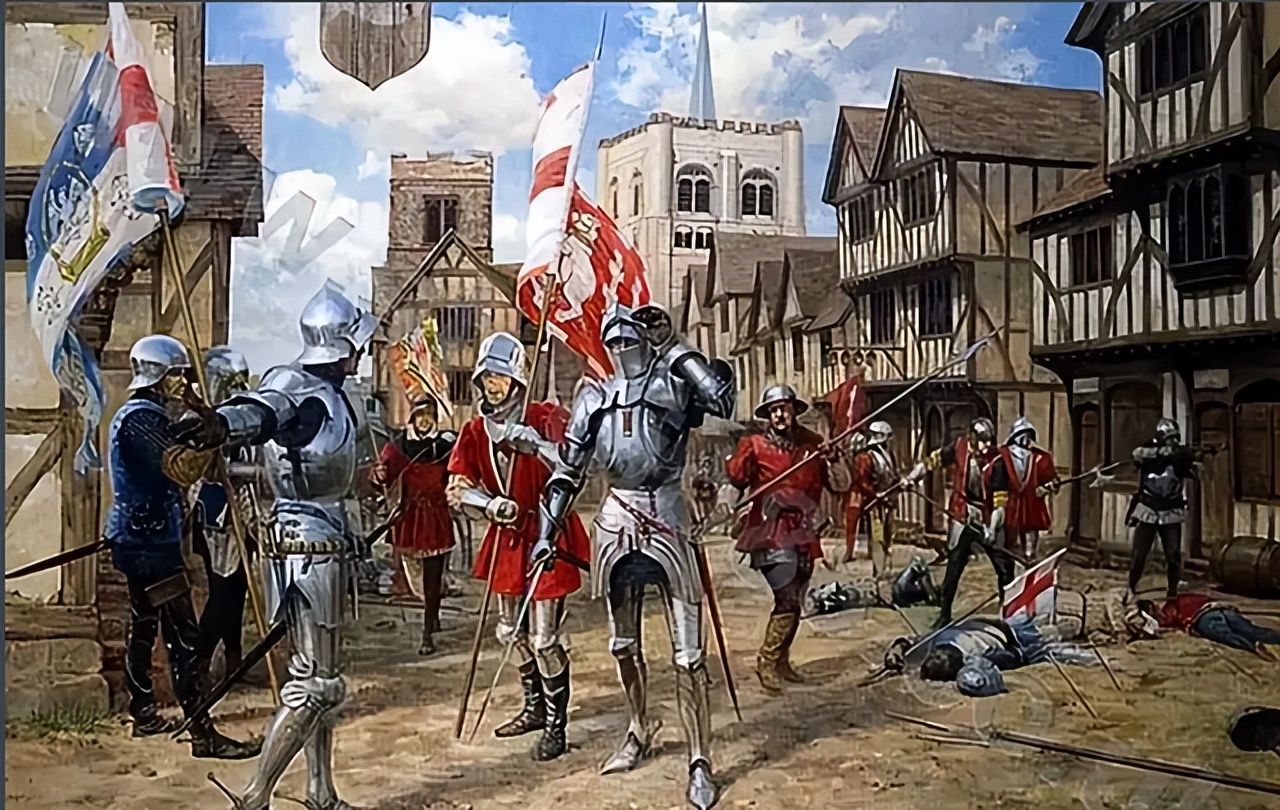 玫瑰战争史,玫瑰战争英格兰内战