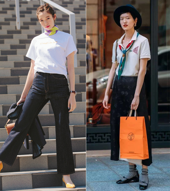 初秋简单实用的基础款穿搭,20套早秋穿搭每一件都疯狂心动