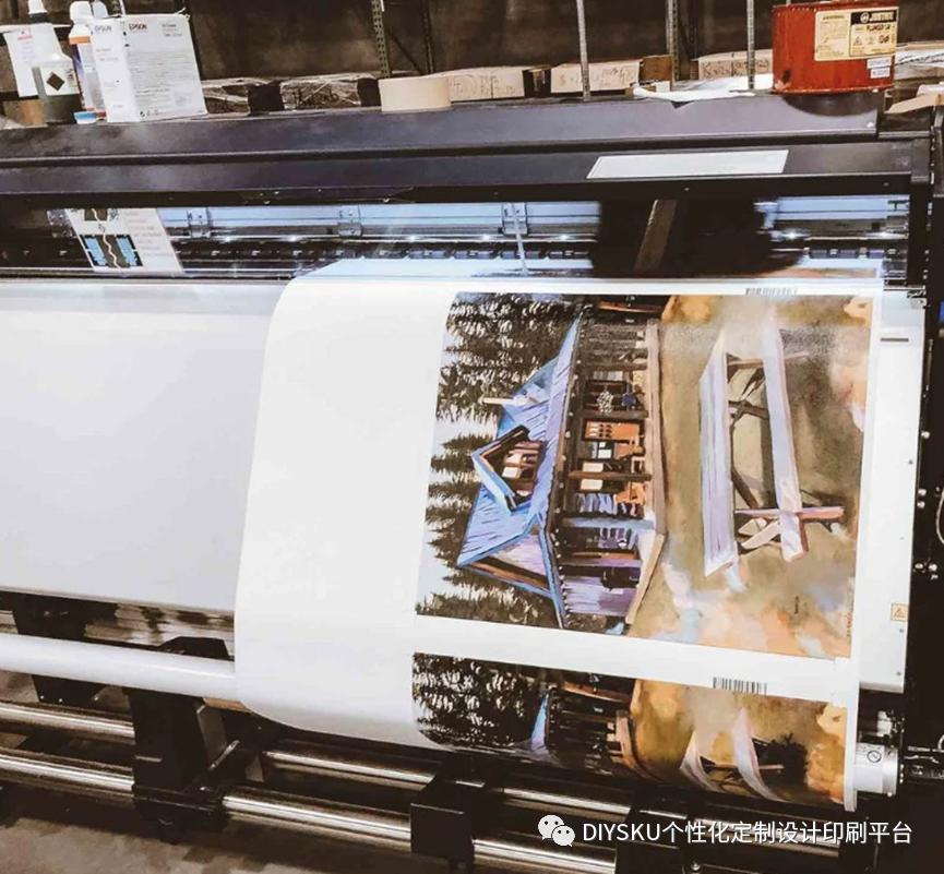 Giclée印刷艺术品：与数码喷印不一般的非凡定制印刷