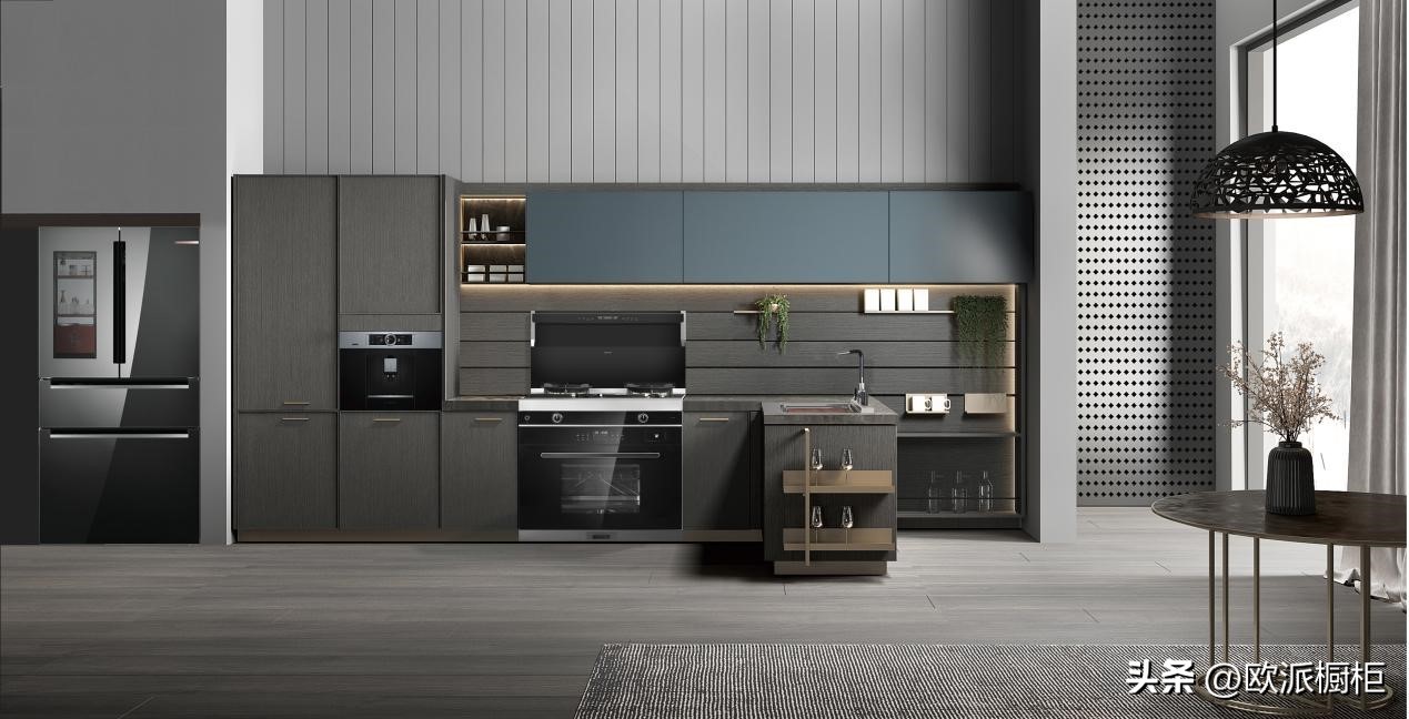 欧派集成橱柜一般多少钱,欧派厨房橱柜简介