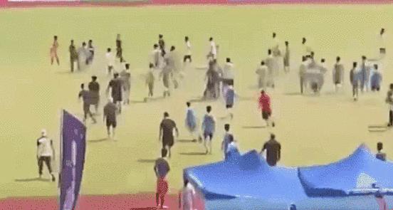 足球浙江省运会追打裁判事件,浙江省运会足球打架后续