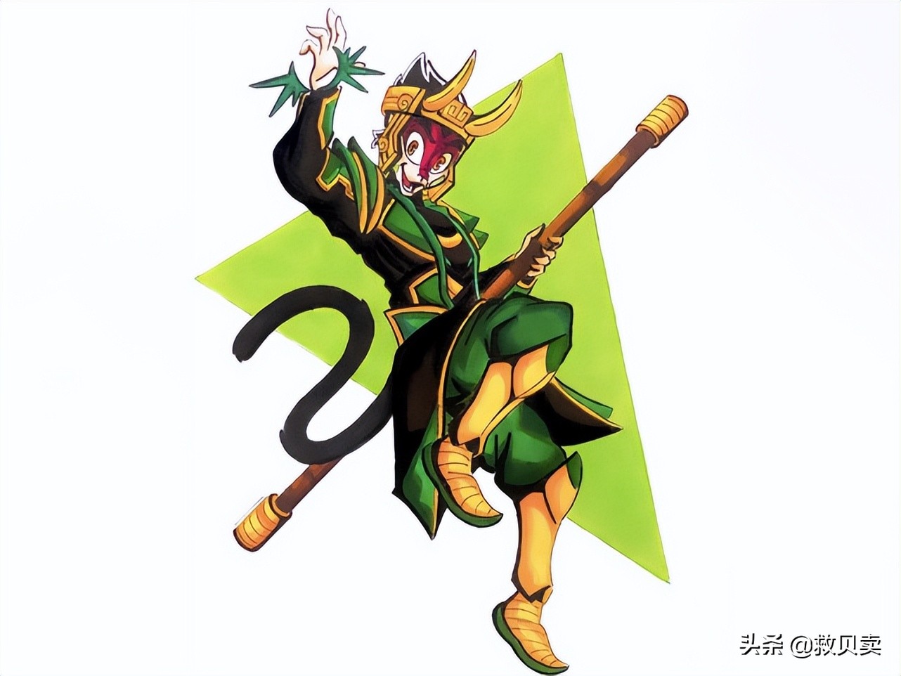 孙悟空的超一形态该怎么画,孙悟空真正的画法