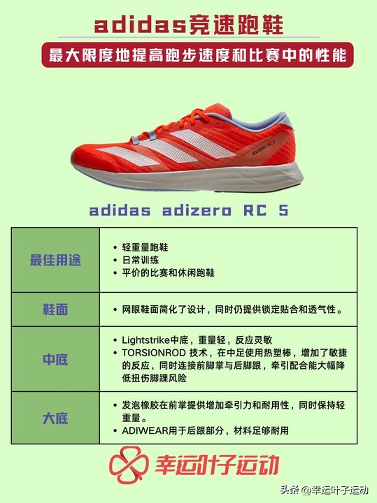 阿迪达斯女跑鞋38和38.5什么区别,阿迪达斯最值得购买的5款跑鞋