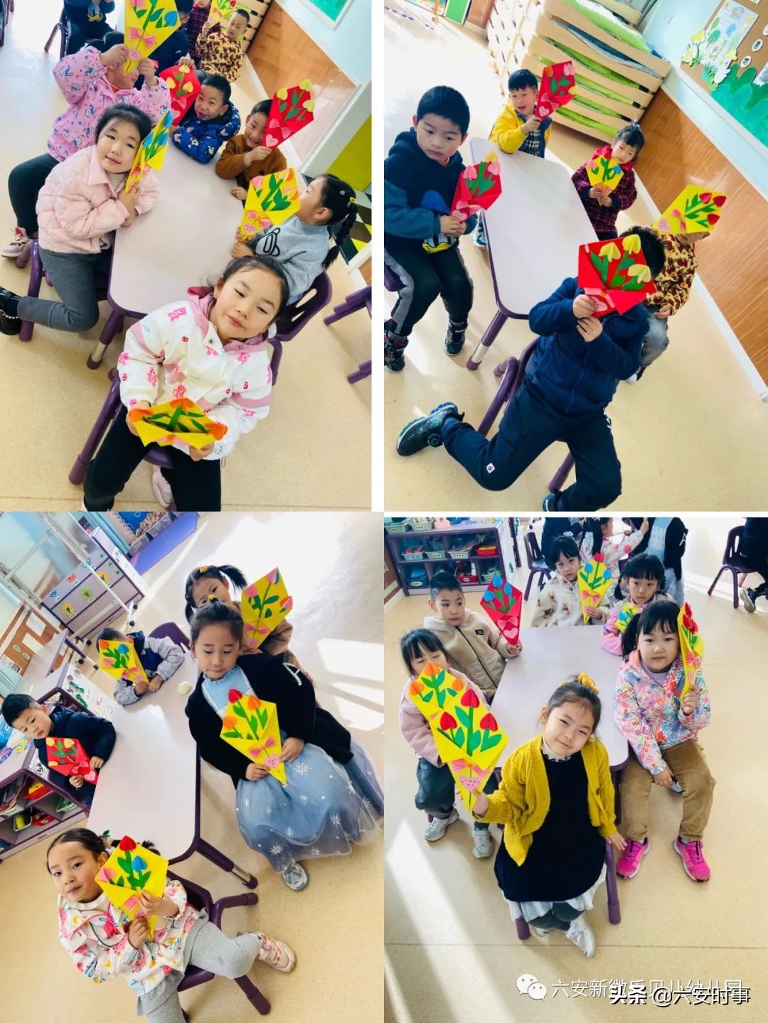 六安新徽乐贝儿,蓓蕾幼儿园三八女神节活动